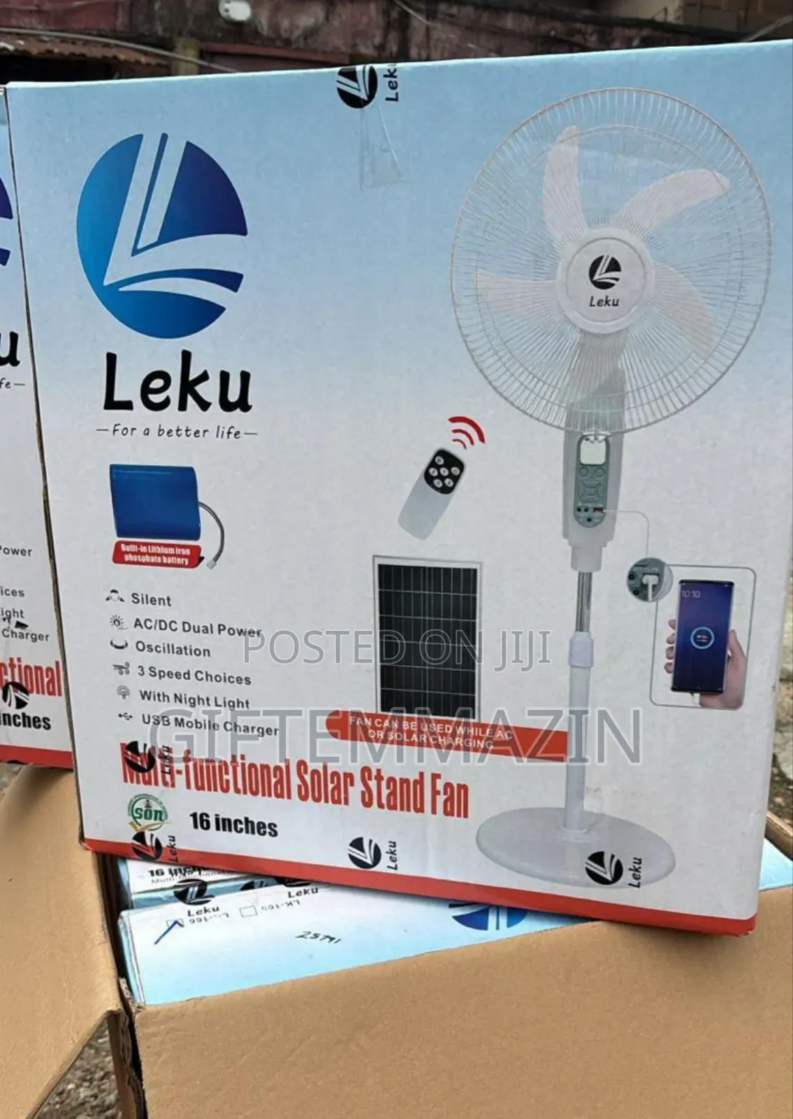 Rechargeable Fan