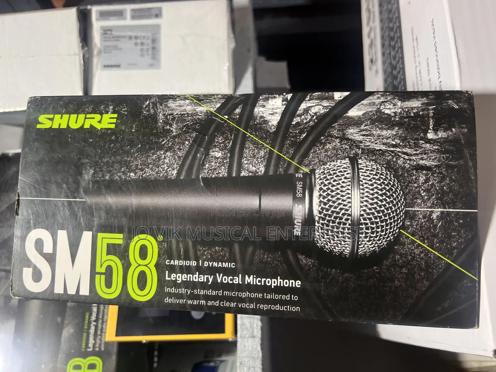 Shure Sm58 Legendary Vocal Microphone