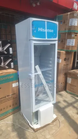 New Hisense 222l Showcase Chiller Single Door for Business Warranty