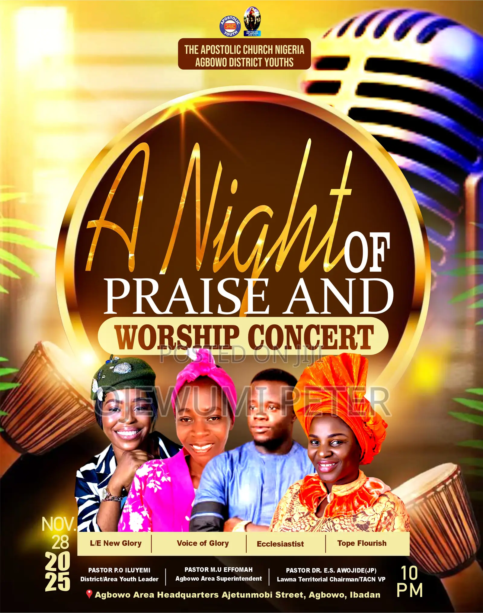 Top-Notch Flyer Designs Video Adverts for Churches Brands