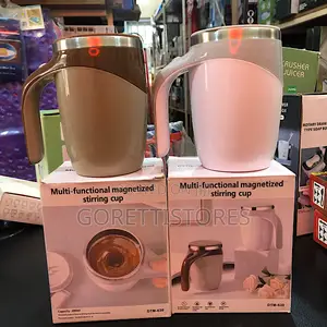 Rechargeable Multifunctional Magnetized Self Stirring Cup