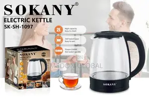 Sokany Electric Glass Kettle