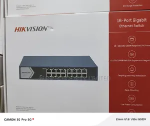Hikvision 16-port Gigabit Unmanaged Switch