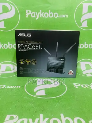 Asus Rt-Ac68u - Wireless Ac1900 Dual-Band Usb3.0 Gigabit Router
