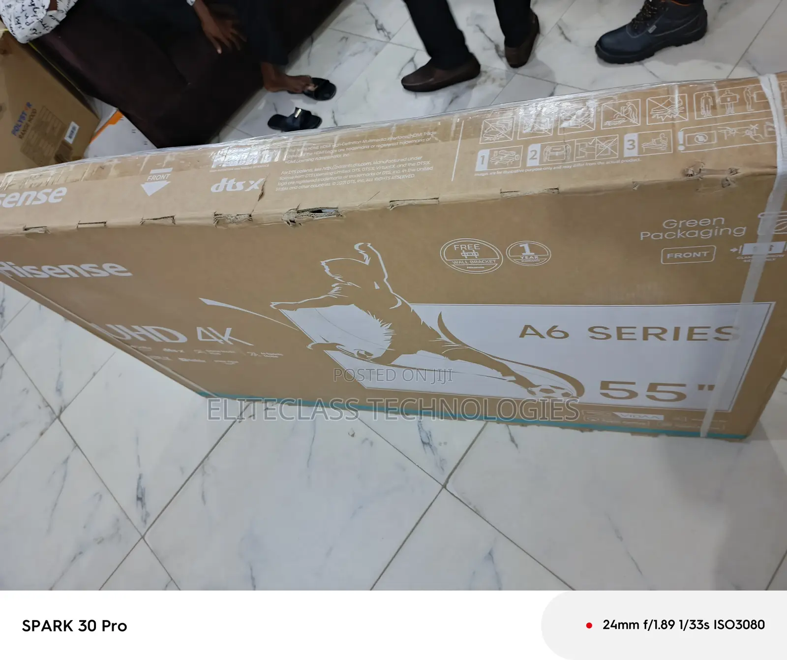 Quality Built Hisense 55inches Smart Tv