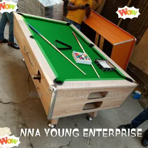 Locally Made Coin Snooker Table With Accessories