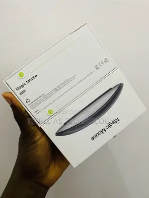 Authentic Apple Magic Mouse 3, Multi-Touch Surface Black Color (Usb-C)