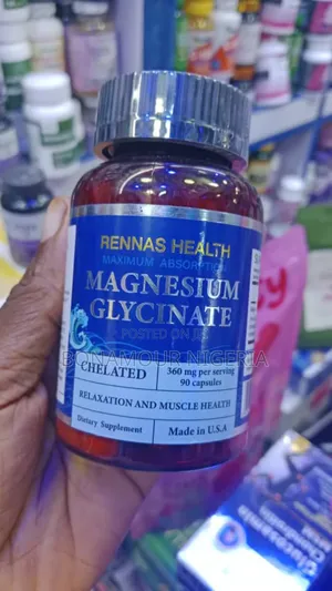 Magnesium Glycinate 360mg X 90 Capsules