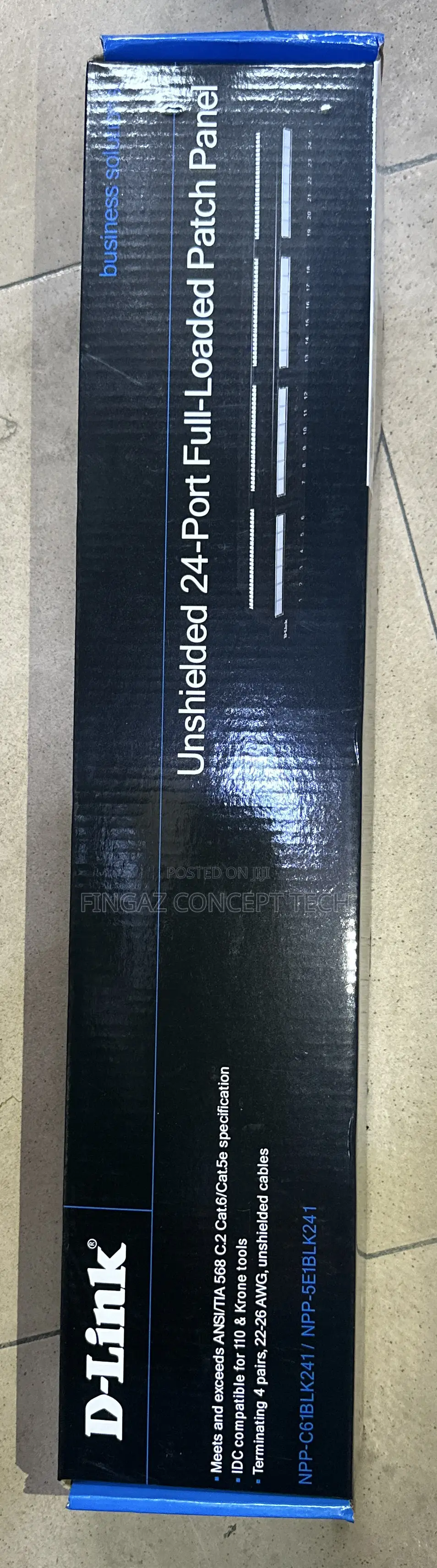 D-Link 24-Port Cat.6 Utp Patch Panel