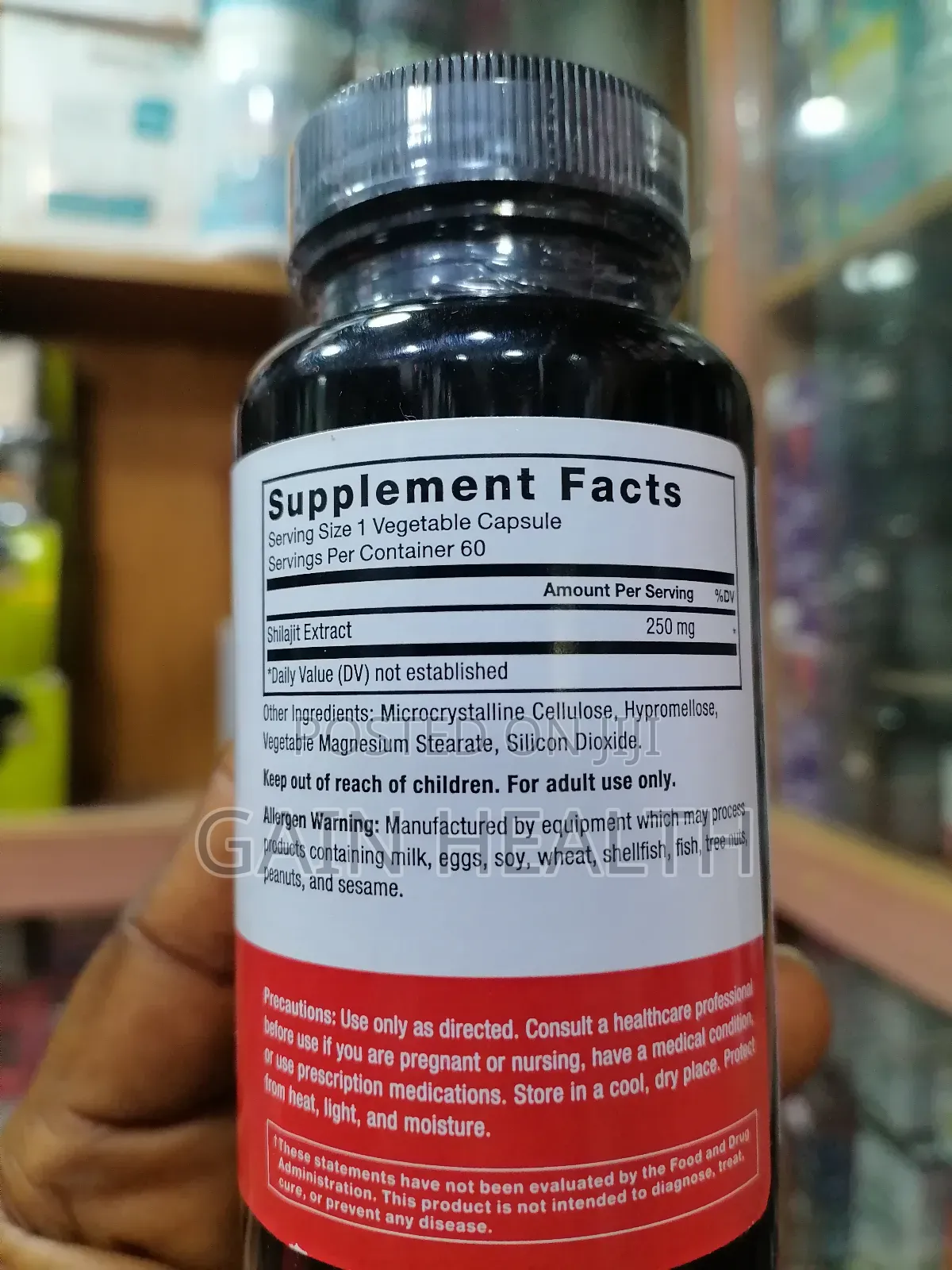 Force Factor Shilajit 250mg Cap