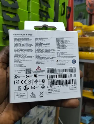 Xiaomi Redmi Buds 6 Play Wireless Earbuds.
