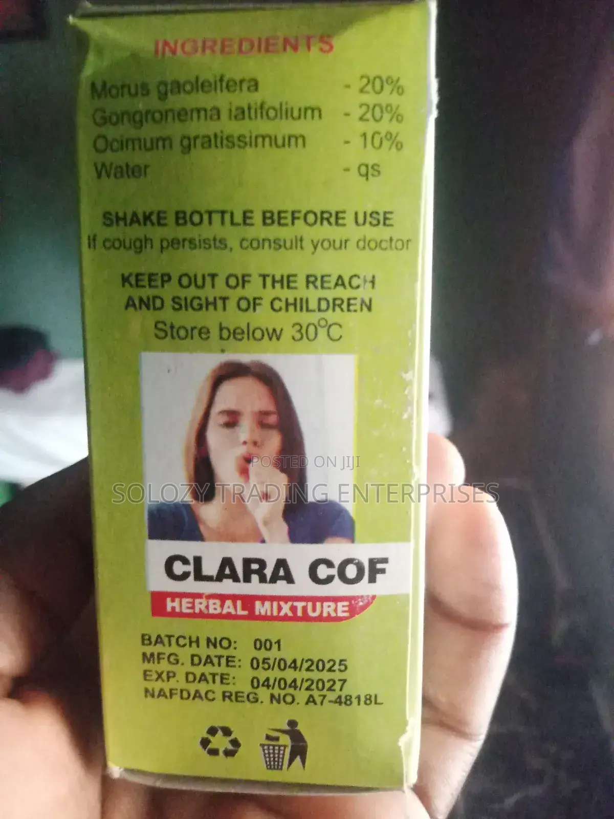 Clara Cof Herbal Mixture