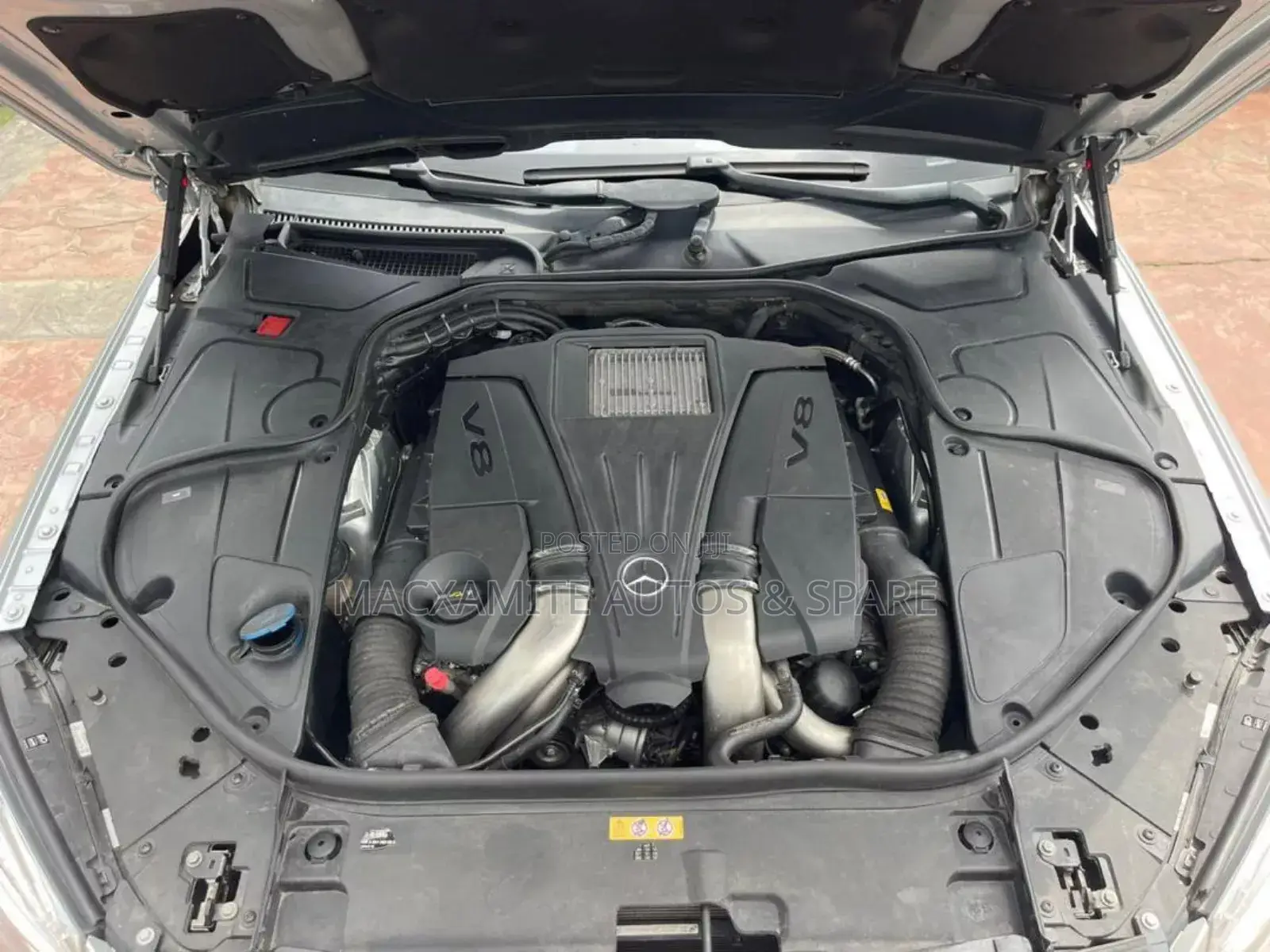Mercedes-Benz S-Class S 550 4MATIC 2016 Silver