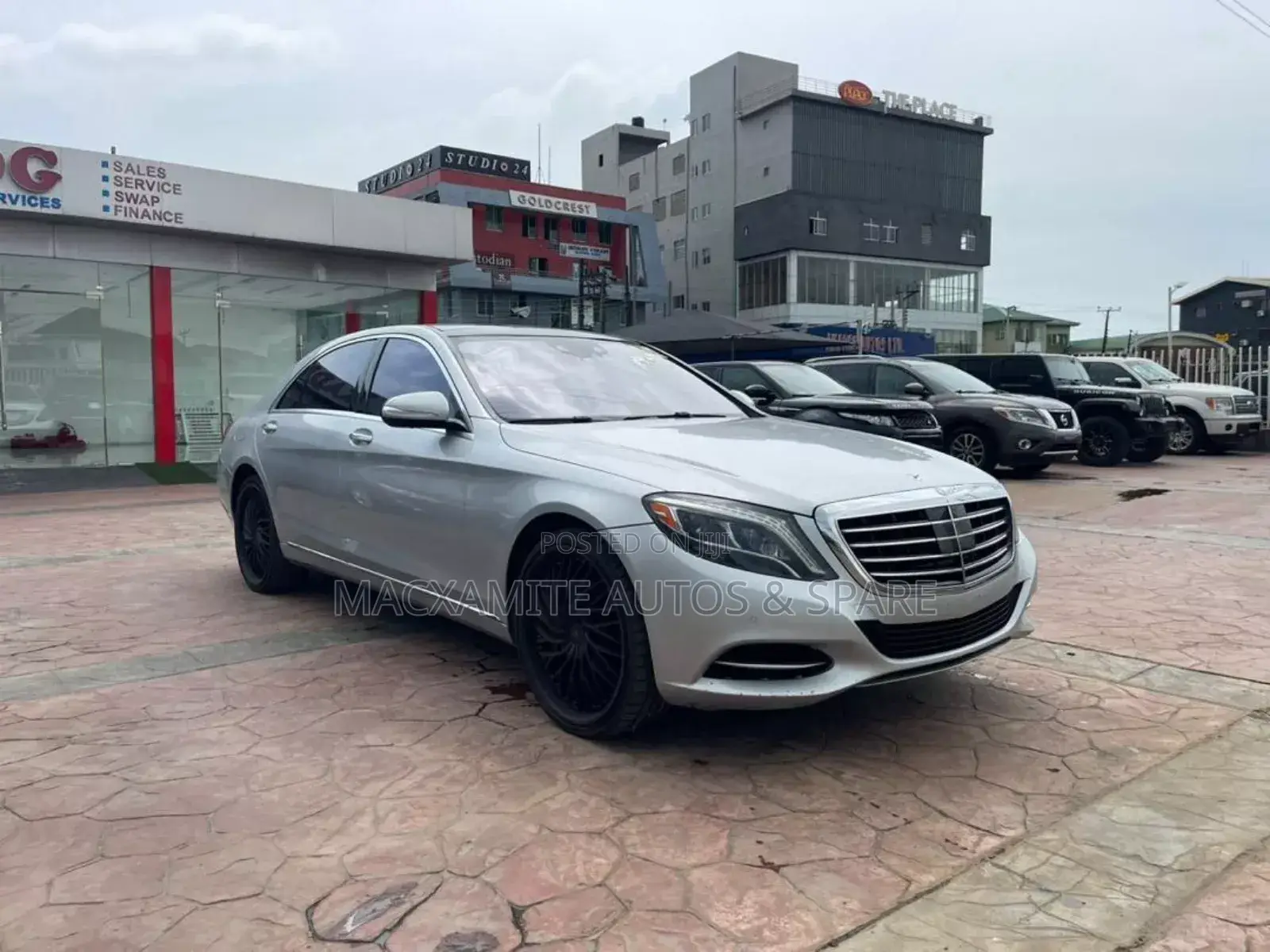 Mercedes-Benz S-Class S 550 4MATIC 2016 Silver