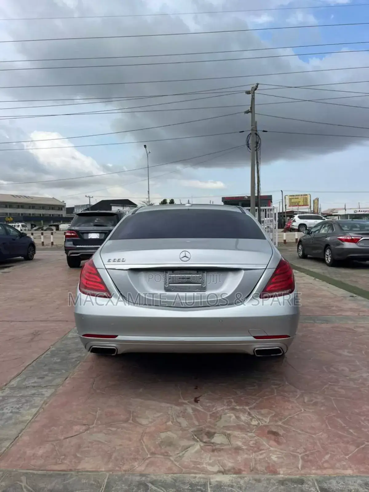 Mercedes-Benz S-Class S 550 4MATIC 2016 Silver