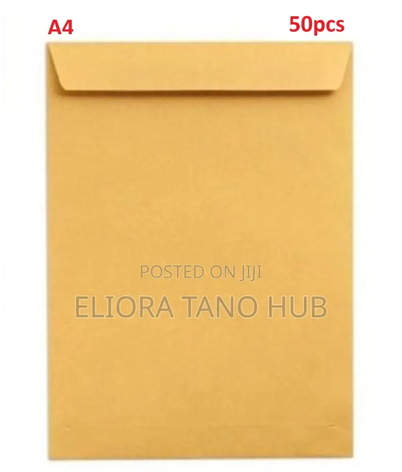 A4 Self Seal Brown Envelopes - 50pcs