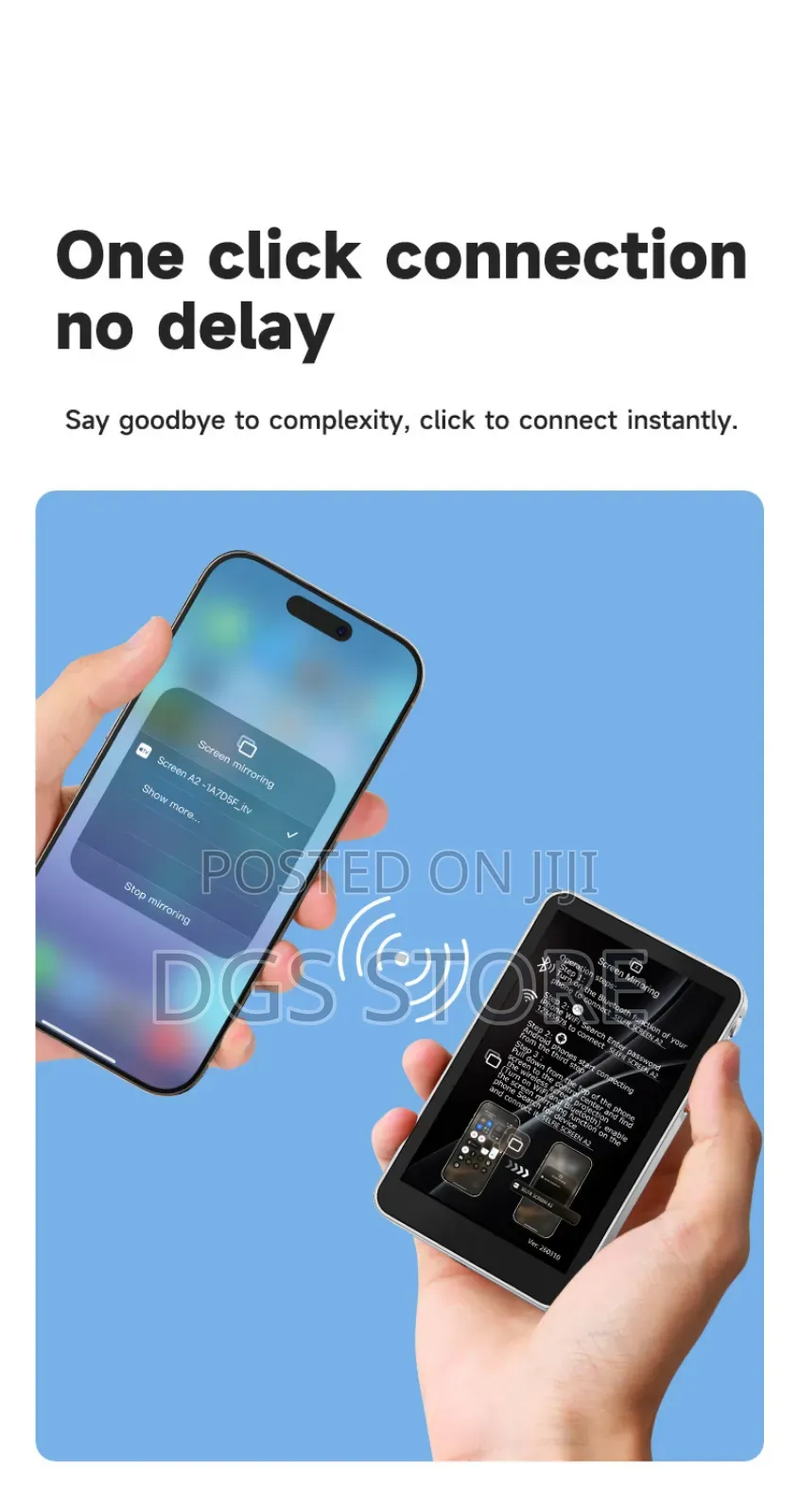 Magnetic Phone Vlog Selfie Screen A2