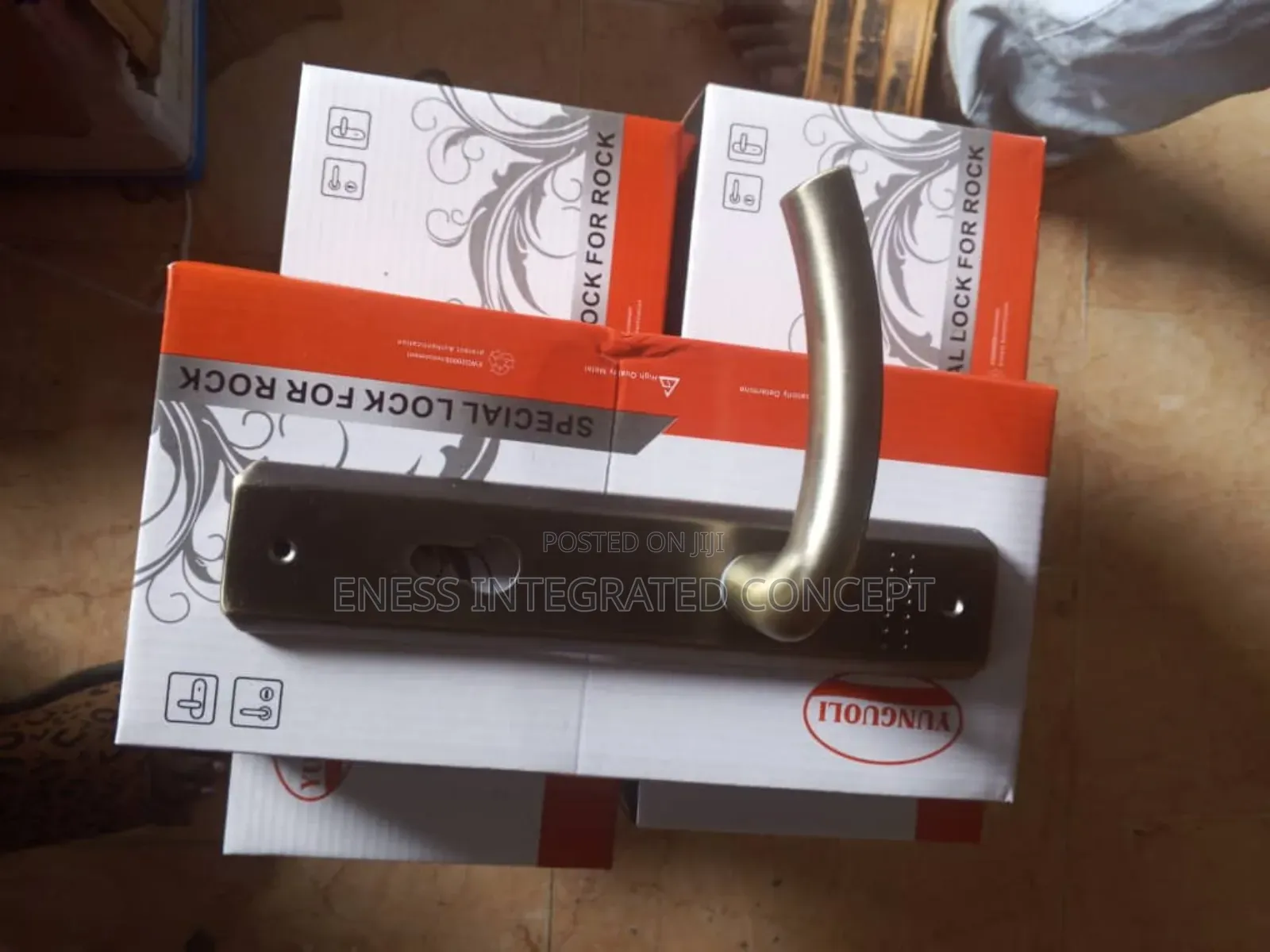 Flush Door Lock Alfa Beta