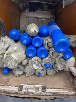 Empty Argon Gas Cylinders