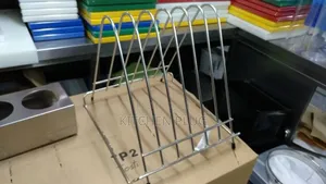 Stainless Steel Cutting Board Rack.