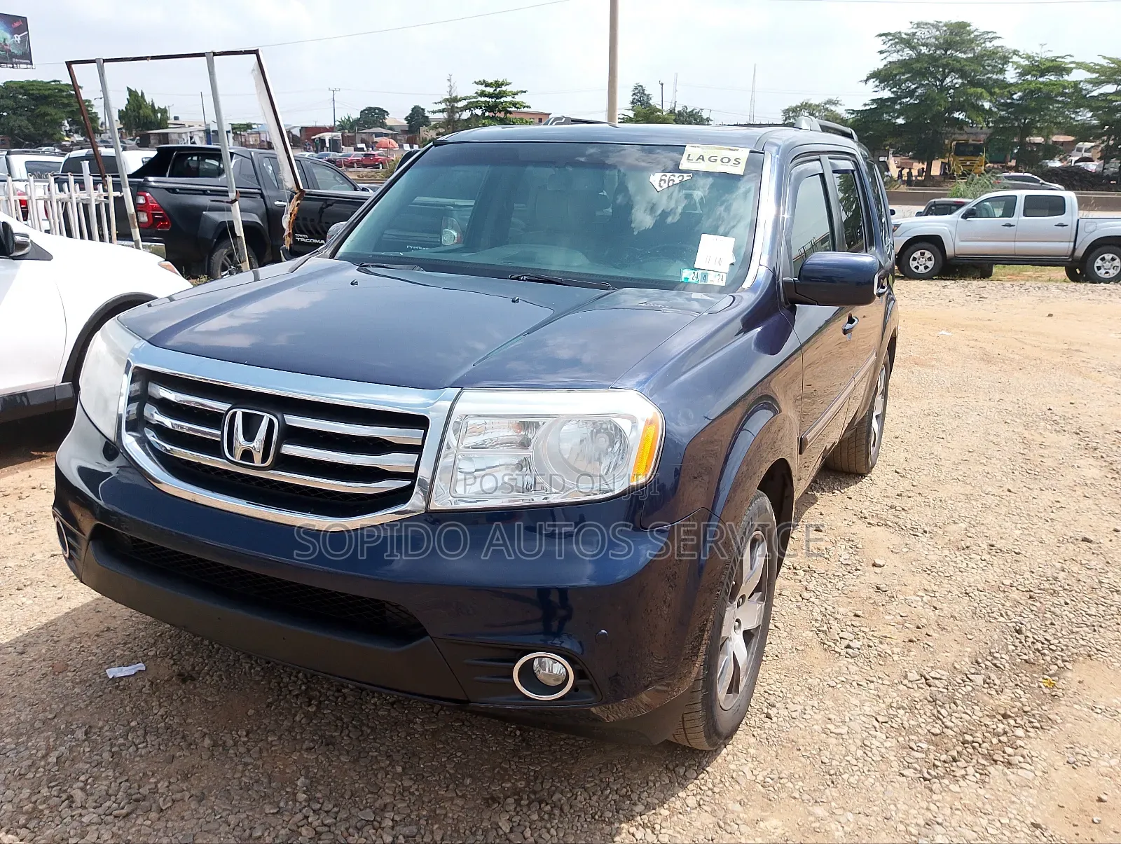 Honda Pilot 2013 Blue