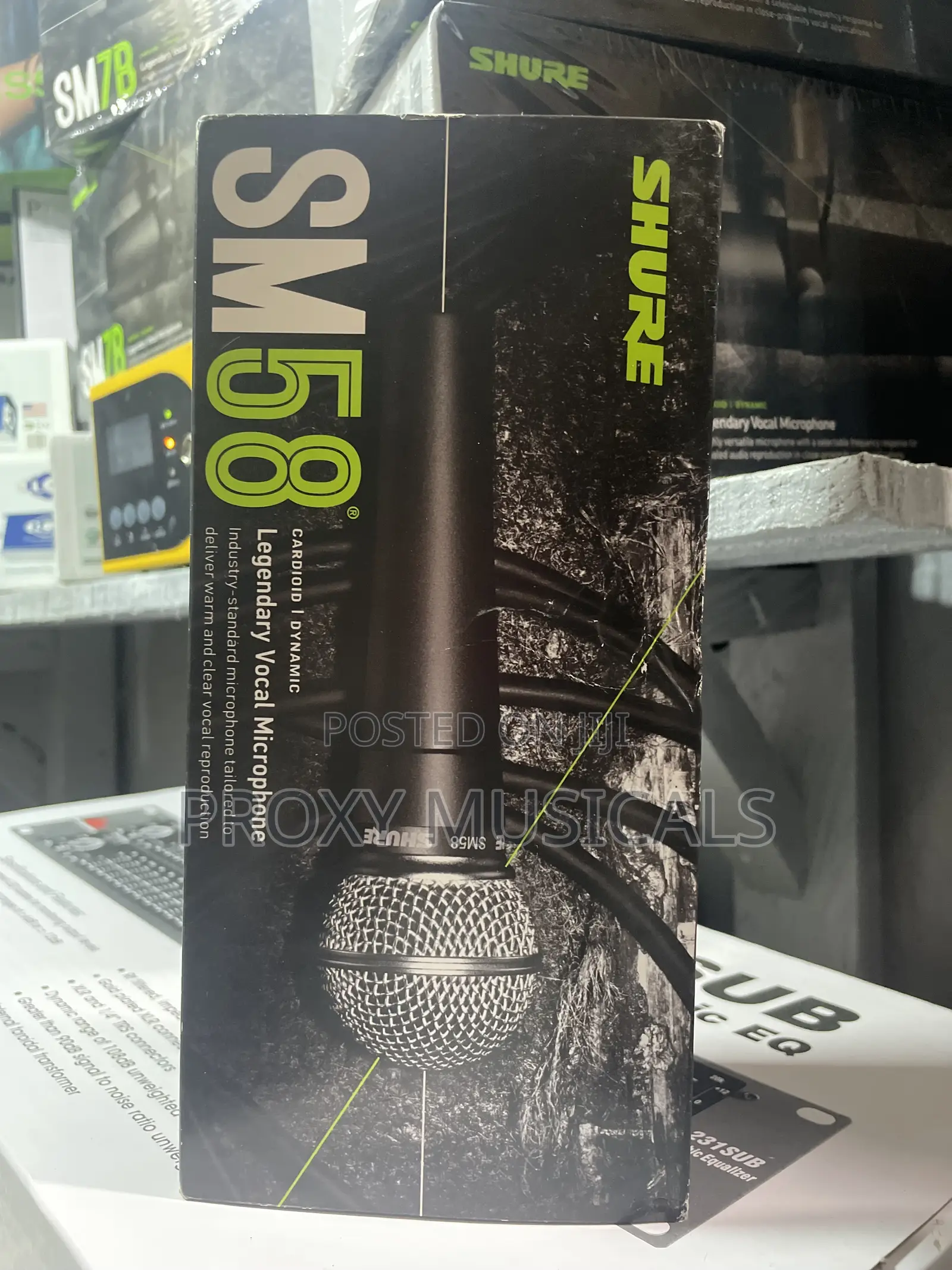 Shure Sm58 Wired Mic