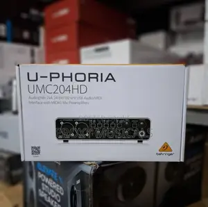 U-Phoria Umc204hd Audio Interface Soundcard