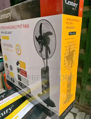 Century Rechargeable Mist Fan 18inches