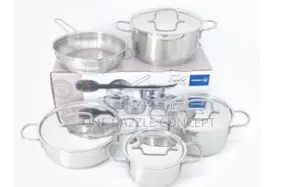 9pcs Korkmaz Stainless Pot
