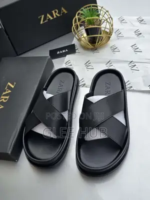 Zara Cushioned Slides