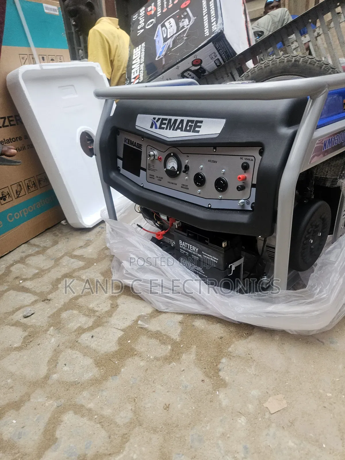 7.5kva Kemage Petorl Generator Remote Control