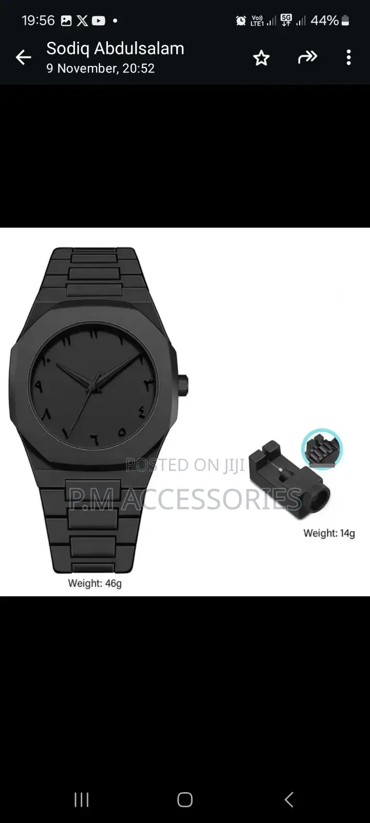 Valenzo Plastic Watch