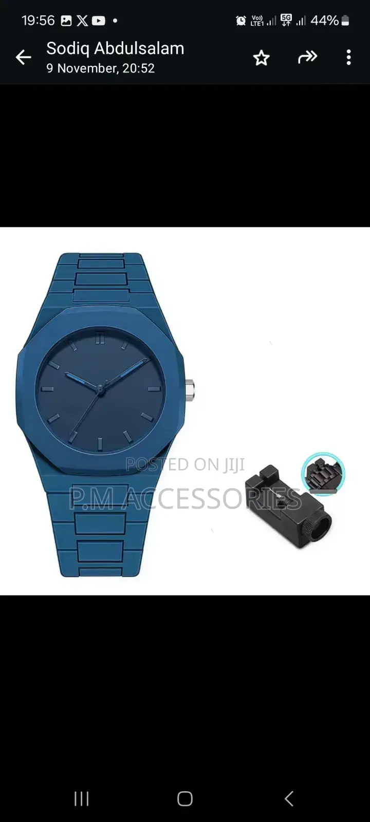 Valenzo Plastic Watch