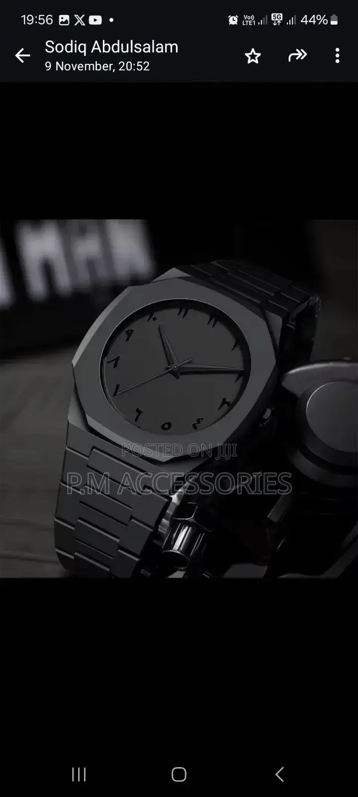 Valenzo Plastic Watch