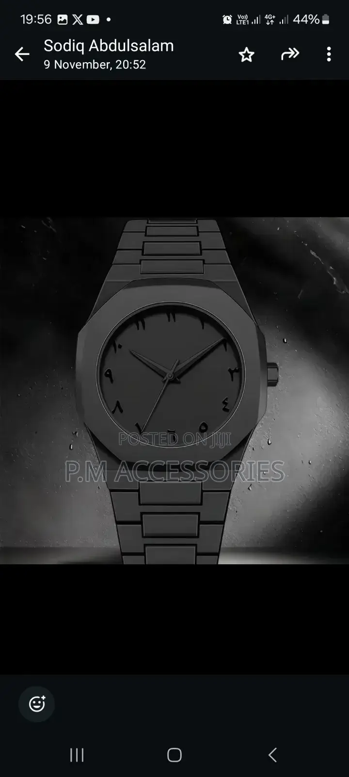 Valenzo Plastic Watch