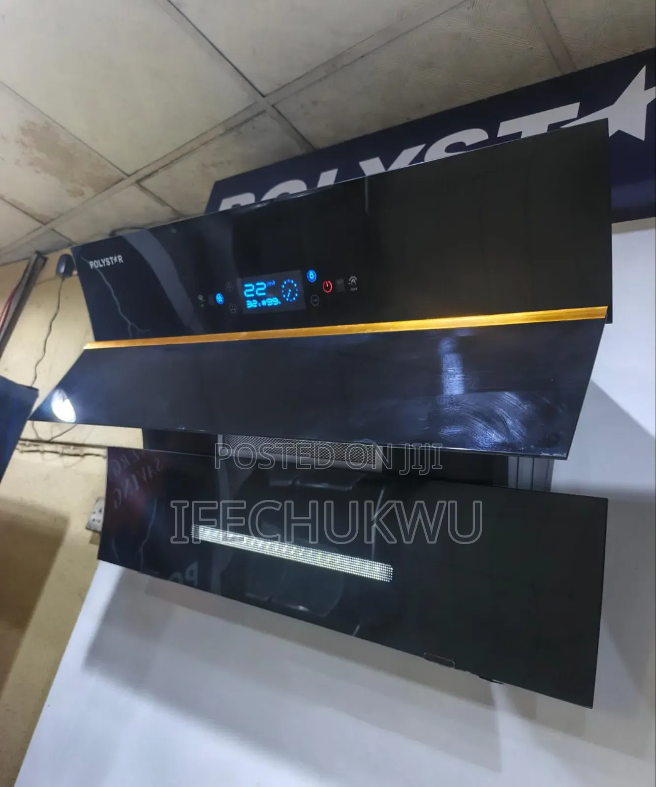 Original Polystar Inverter Automatic Plasma Cooker Hood Extractor 90cm