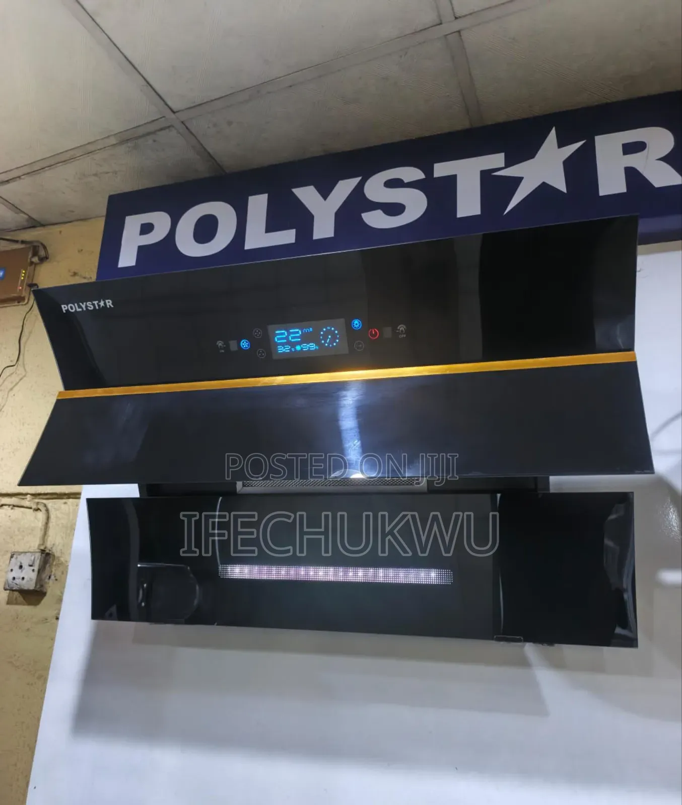 Original Polystar Inverter Automatic Plasma Cooker Hood Extractor 90cm