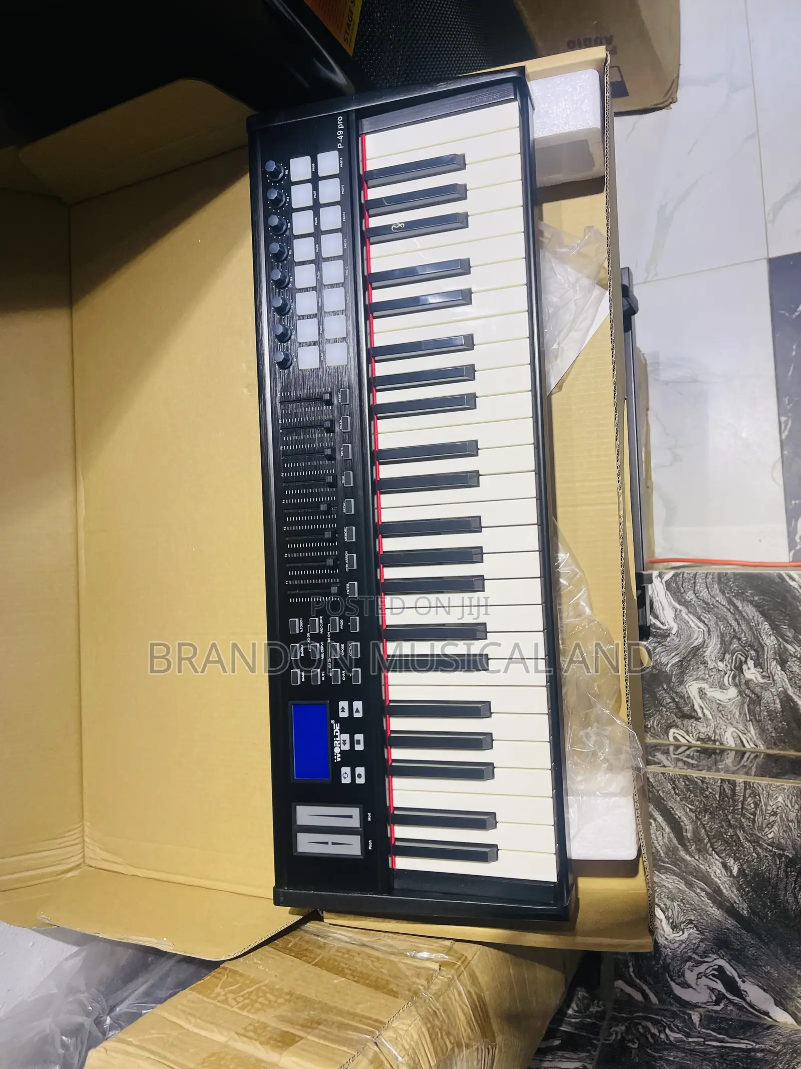 49 Keys Worlde Professional Studio Midi Keyboard