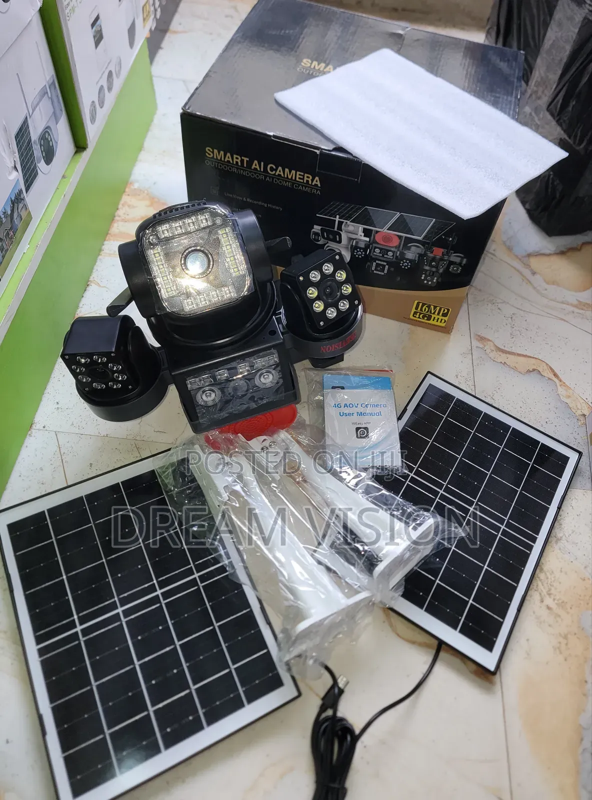 4 Lens Powered Interesting Solar Camera