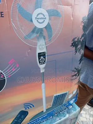2.1 Solar Fan Rechargeable Standing Fan