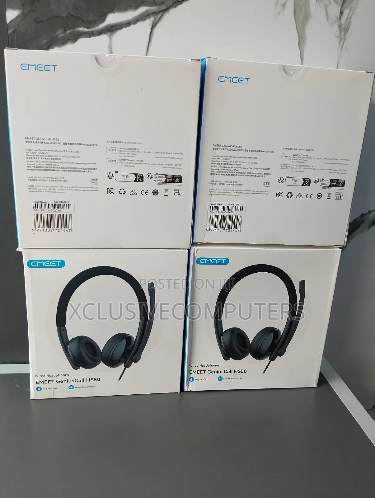 Emeet Geniuscall Hs50 Headset