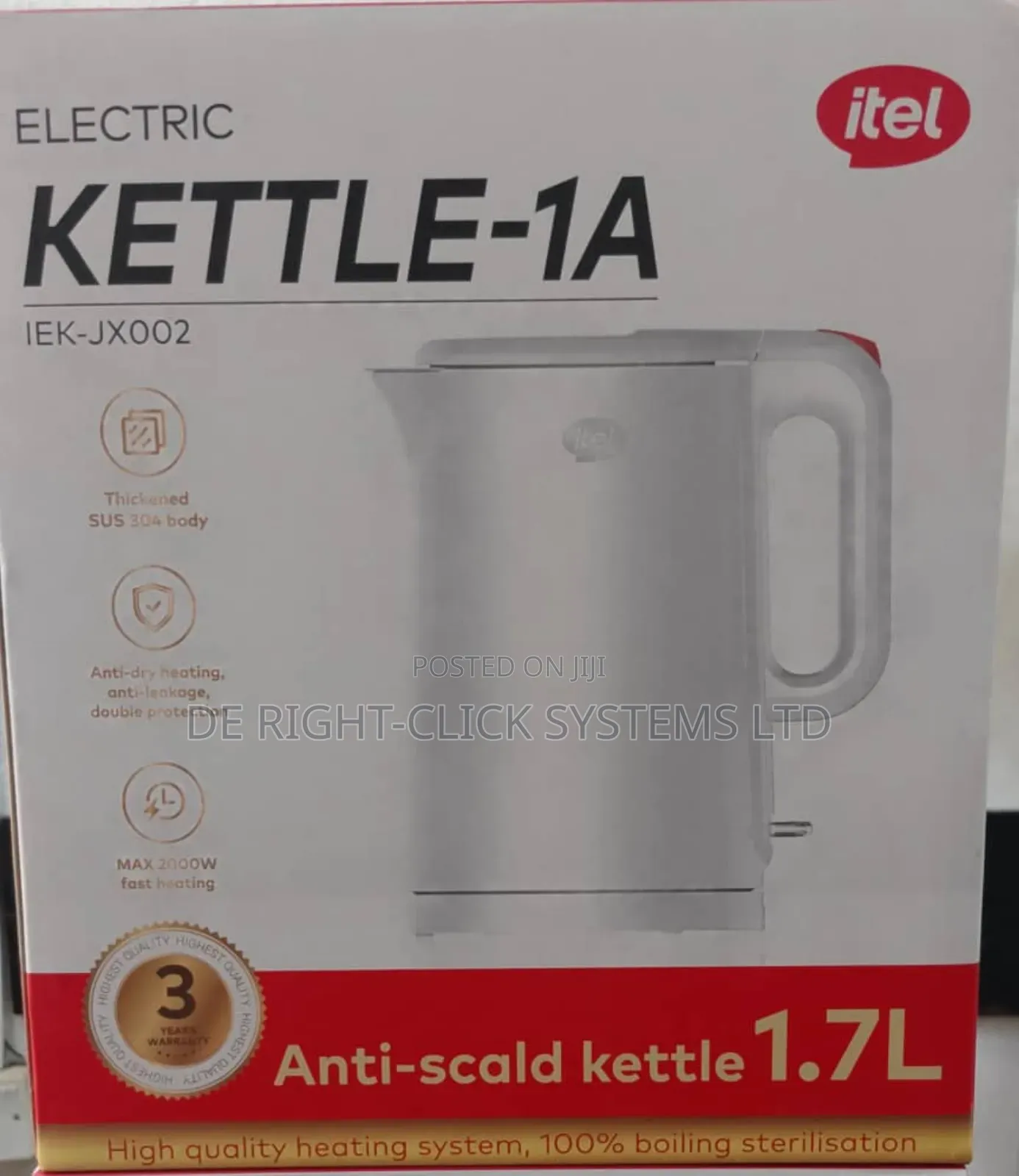 Itel Electric Kettle 1a