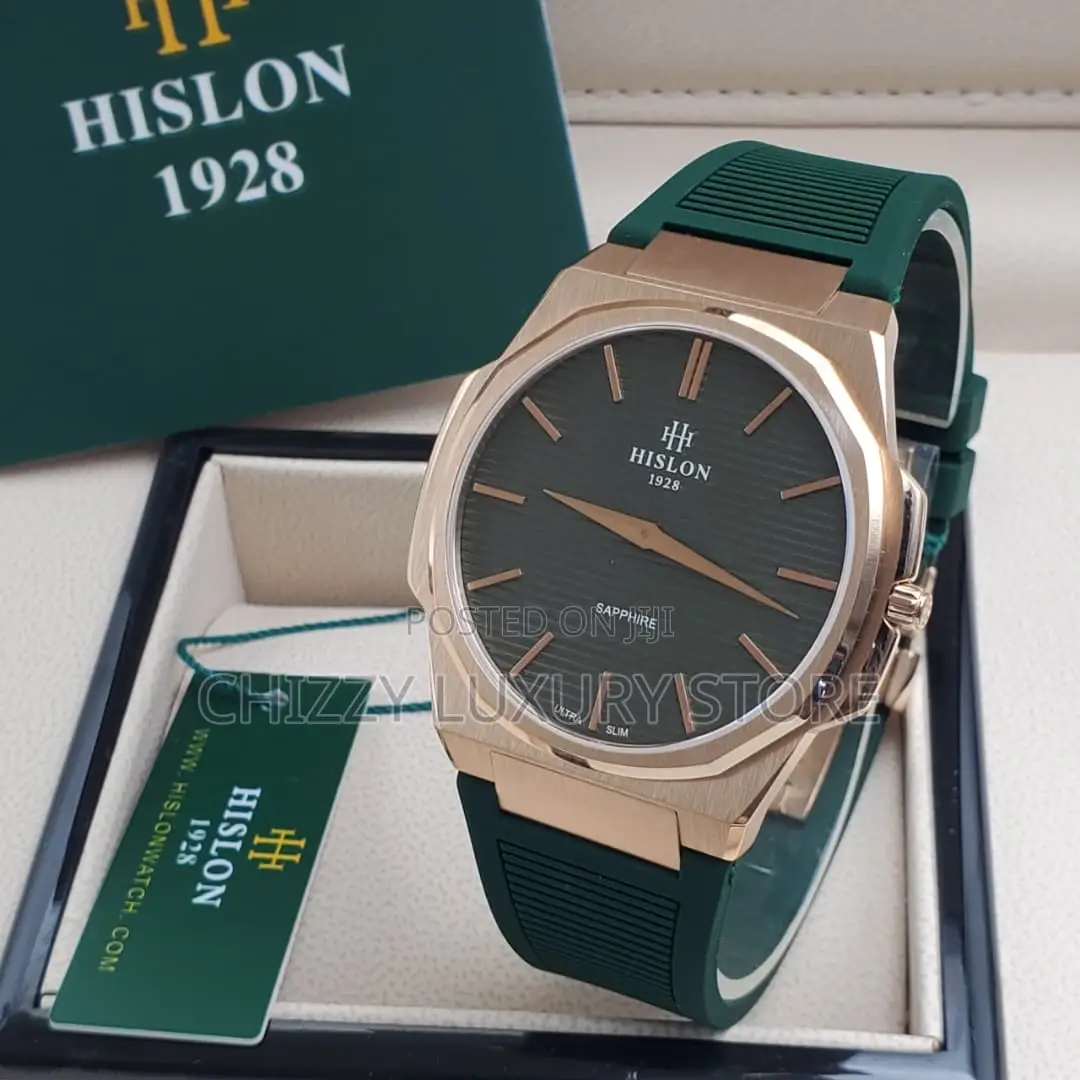 Hilson Quality Luxury Men Automatic Engine Wristwatch