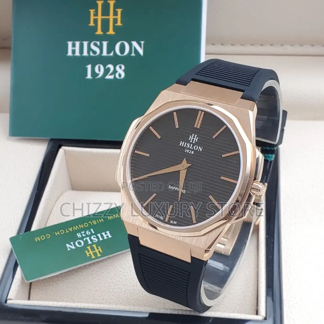 Hilson Quality Luxury Men Automatic Engine Wristwatch