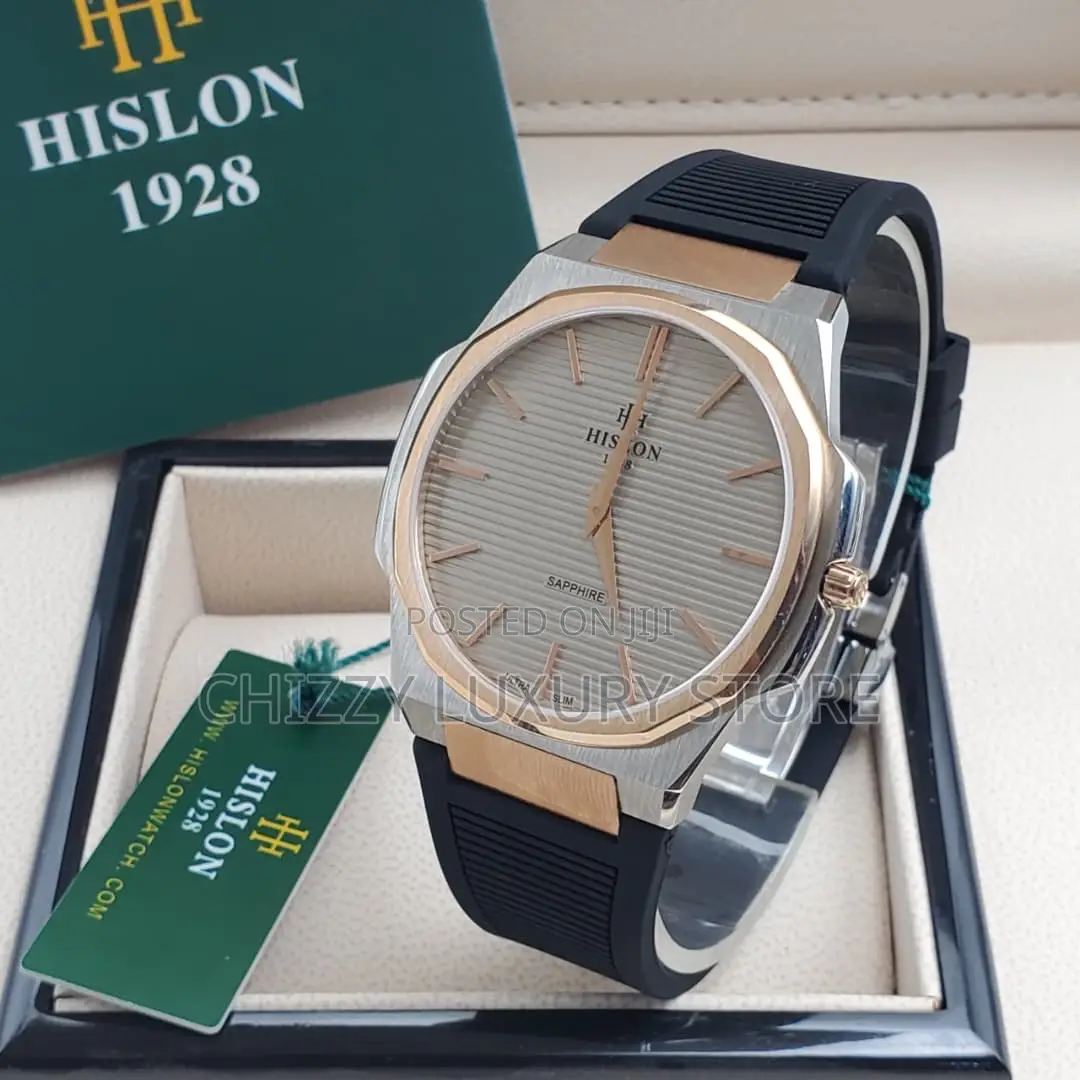 Hilson Quality Luxury Men Automatic Engine Wristwatch