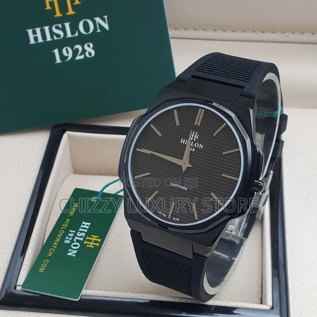 Hilson Quality Luxury Men Automatic Engine Wristwatch