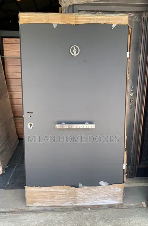 1060 Isreali Single Leaf Security Door With Handle