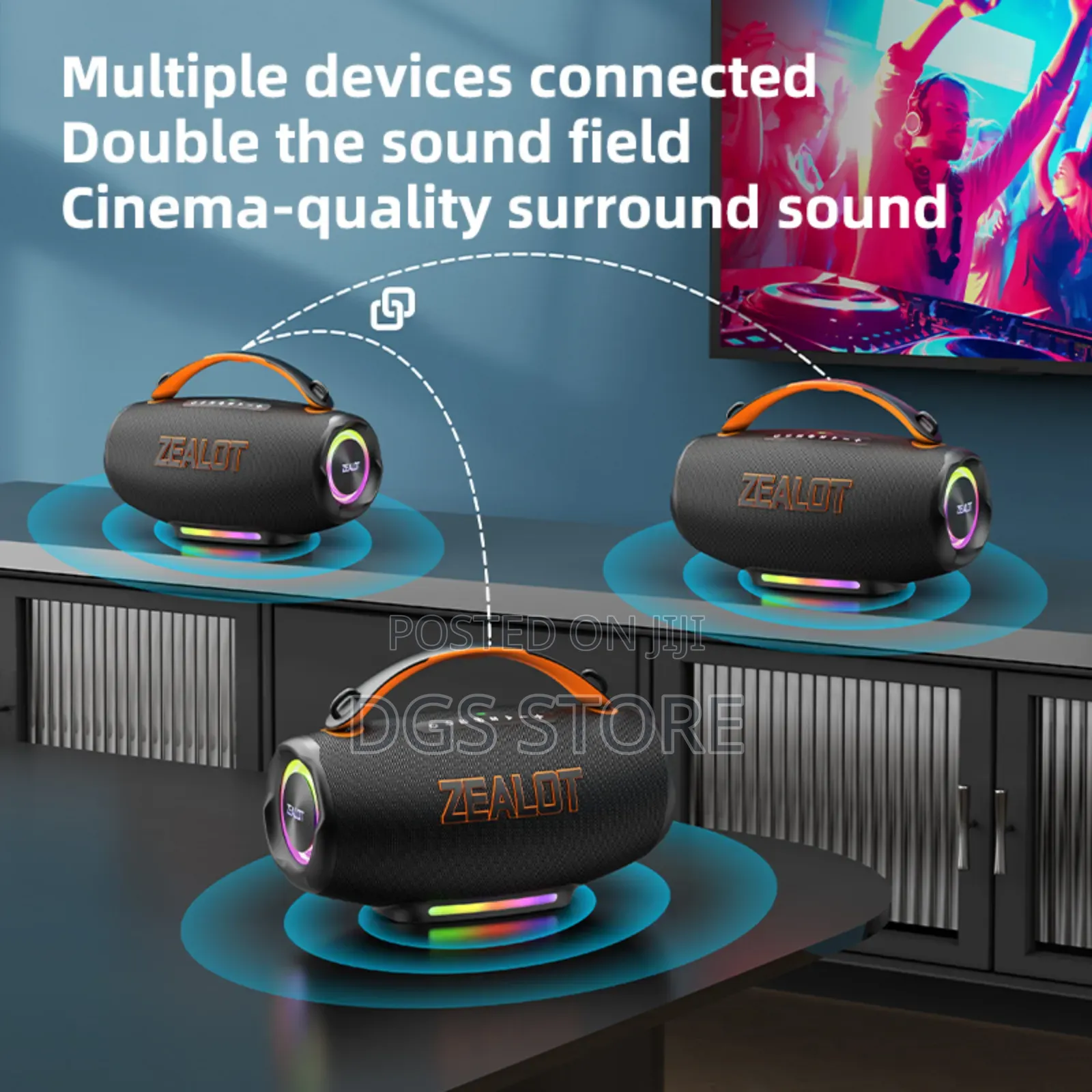Zealot S167 Bluetooth Speaker 100w