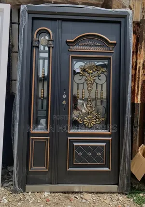 4ft Copper Glass Security Door Door