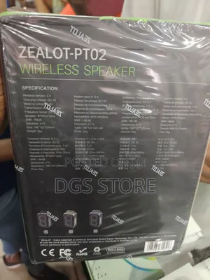 Zealot Pt02 Bluetooth Speaker